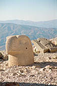 Nemrut Dagi Milli Parki, the tomb of King  Antiochos I, west terrace